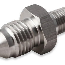 Earls Straight Stainless Steel An To Npt Adapter - Size: -4An Male To 1/16 In. Npt Male - Bagged Packaging - - SS981641ERL