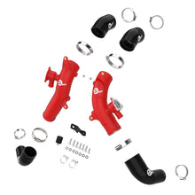 AFE BladeRunner 2-1/2 IN Aluminum Hot Charge Pipe Red (2022-2024 Tundra , Sequoia) - 46-20718-R