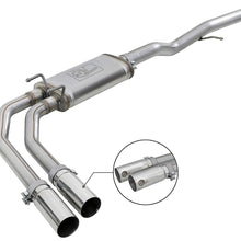 AFE Rebel Series 3 IN to 2-1/2 IN 409 Stainless Steel Cat-Back Exhaust w/ Polish Tip - 49-44098-P