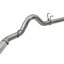 AFE Large Bore-HD 5 IN 409 Stainless Steel DPF-Back Exhaust System w/Polished Tip (2017-2021 F-250 Super Duty, F-350 Super Duty) - 49-43090-P
