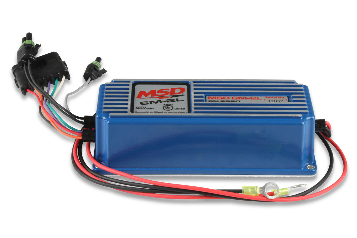Msd 6560 Msd 6M-2L Marine Ignition With Rev Limiter
