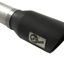 AFE ATLAS 5 IN Aluminized Steel DPF-Back Exhaust System w/Black Tip (2007-2012 2500, 3500, Ram 2500, Ram 3500) - 49-02016-B