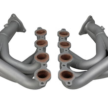 AFE Twisted Steel 1-7/8 IN to 2-3/4 IN 304 Stainless Headers w/ Titanium Coat Finish (Chevrolet Corvette (C8) 20-25 V8-6.2L) - 48-34148-T