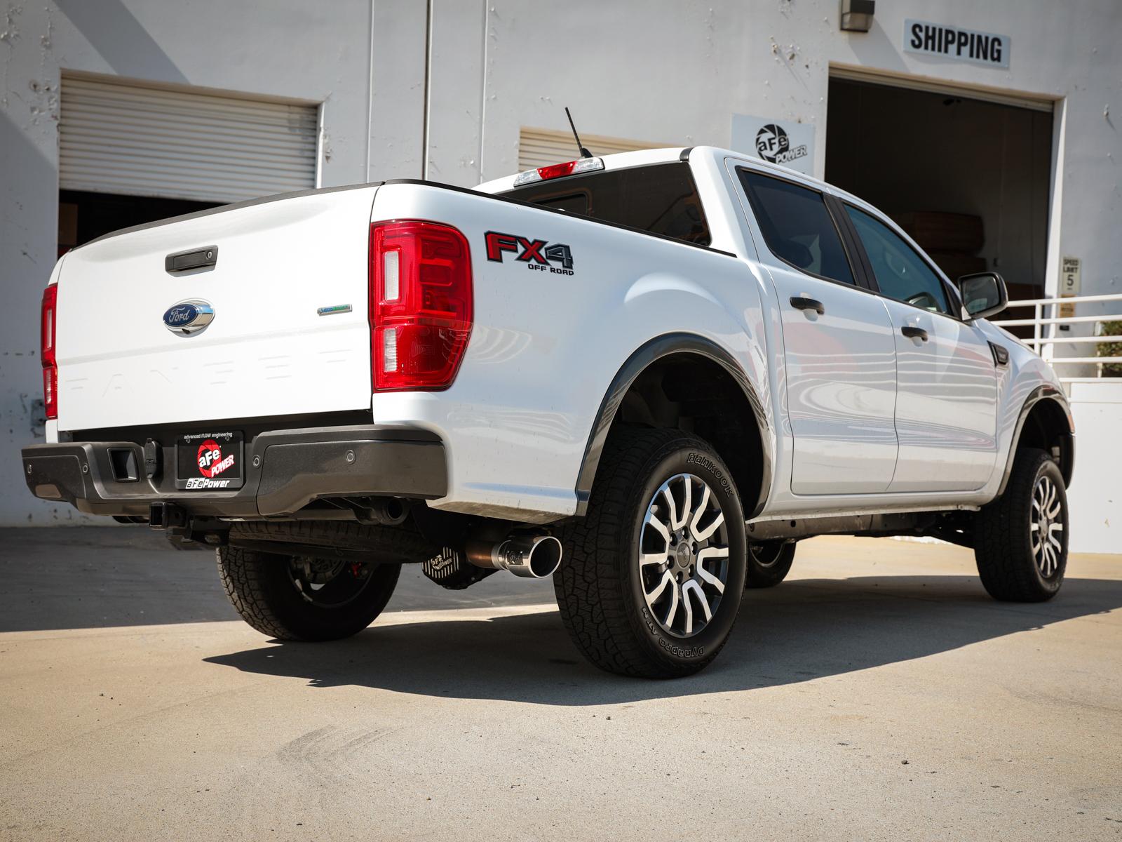 aFe 49-43114-P Apollo GT Series 3" 409 Stainless Steel Axle-Back Exhaust System (Polished Tips) 2019 Ranger