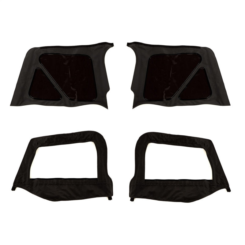Rugged Ridge Montana Soft Top Door Skins Black Diamond Tinted; 97-06 Wrangler Tj - 13758.35