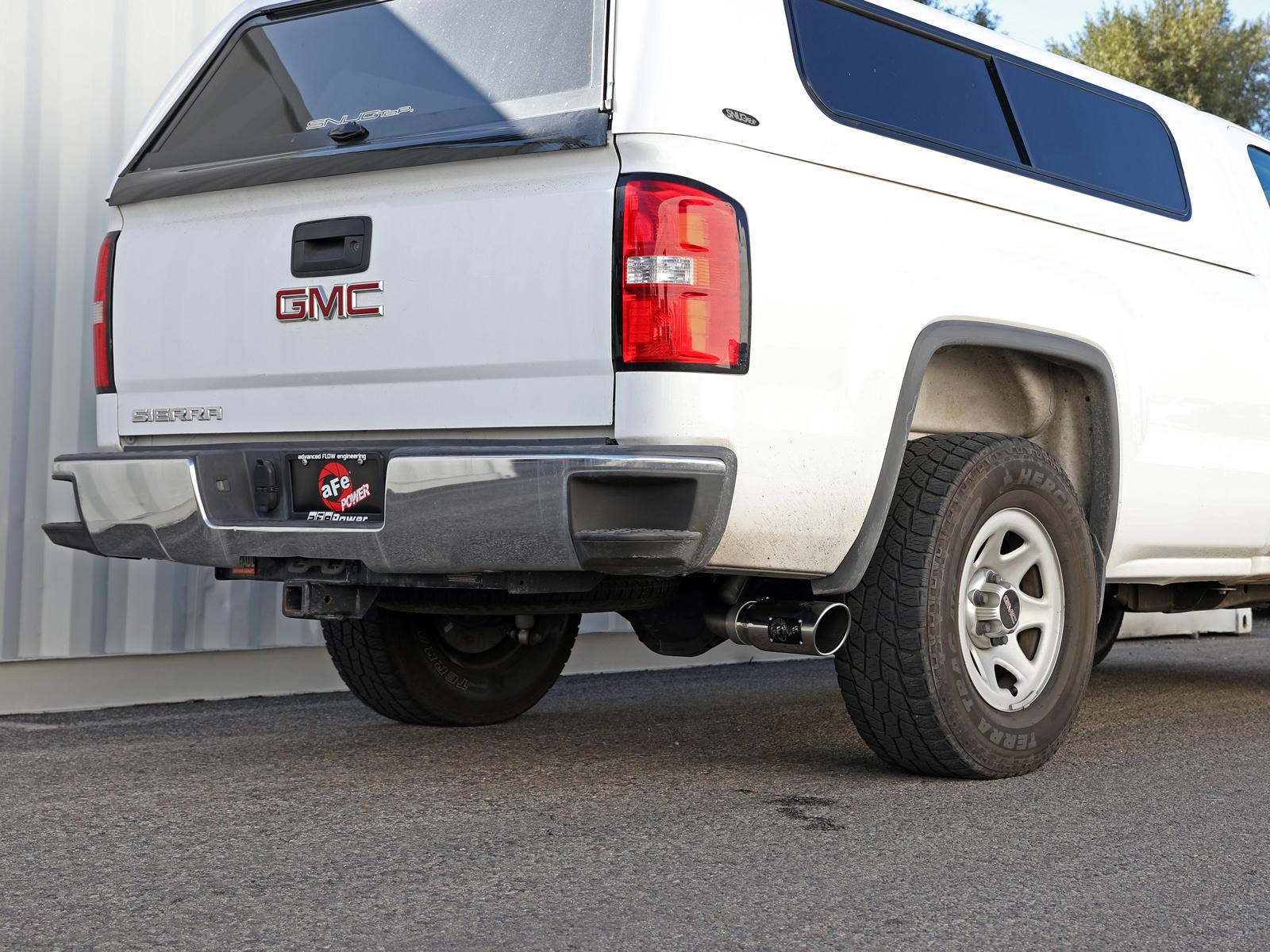AFE MACH Force-Xp 3 IN 409 Stainless Steel Cat-Back Exhaust System w/ Polished Tip - 49-44136-P