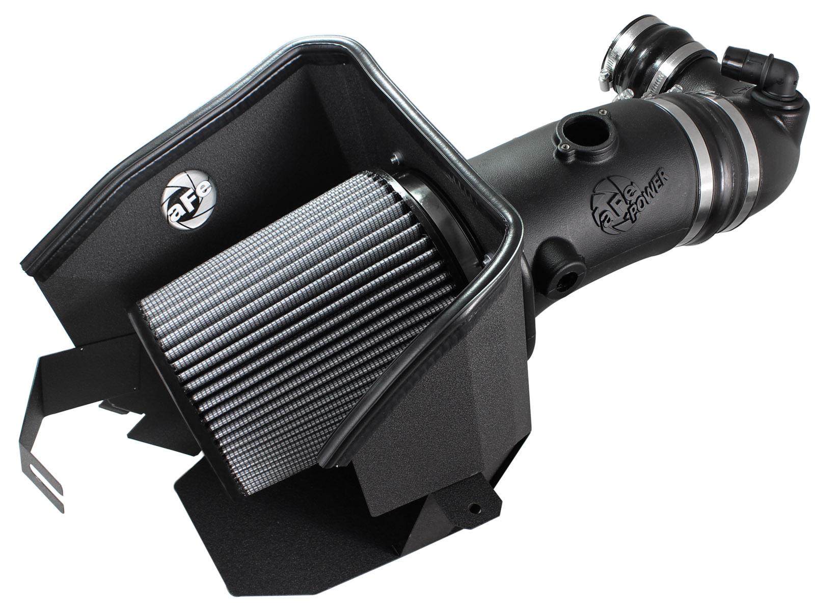 AFE Magnum FORCE Stage-2 Cold Air Intake System w/ Pro DRY S Filter (Ford Diesel Trucks 08-10 V8-6.4L (td)) - 51-41262