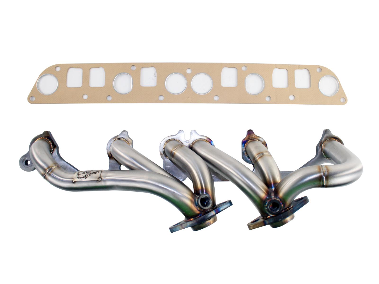 AFE Twisted Steel 409 Stainless Steel Short Tube Header (Jeep Wrangler (TJ) 00-06 L6-4.0L) - 48-46202