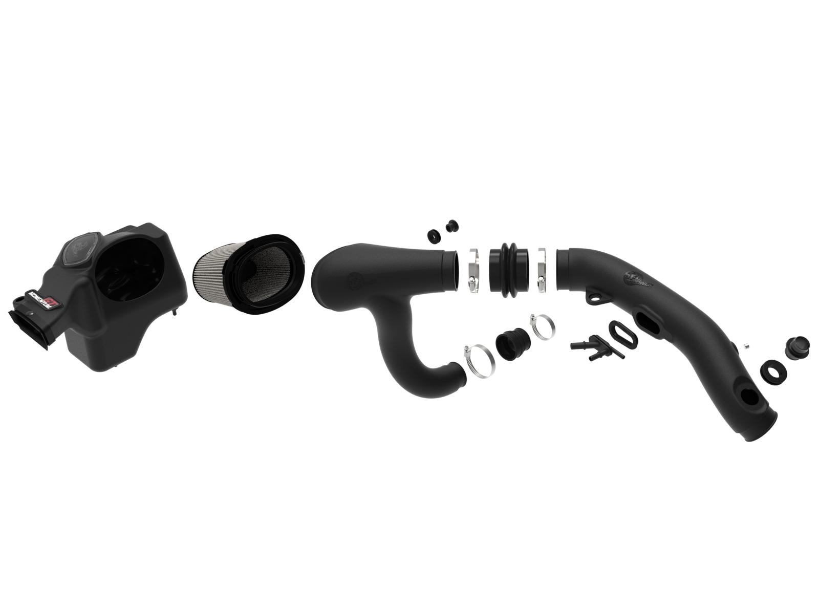AFE Momentum GT Cold Air Intake System w/ Pro DRY S Filter (2024+ Ranger Raptor V6-3.0L TT) - 50-70116D