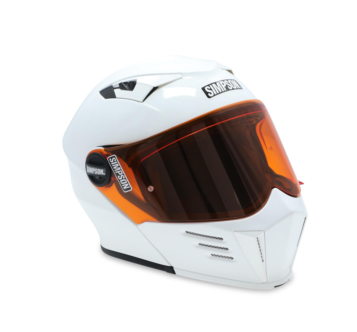Simpson Racing Mod Bandit Helmet - White Extra Large - M59XL1