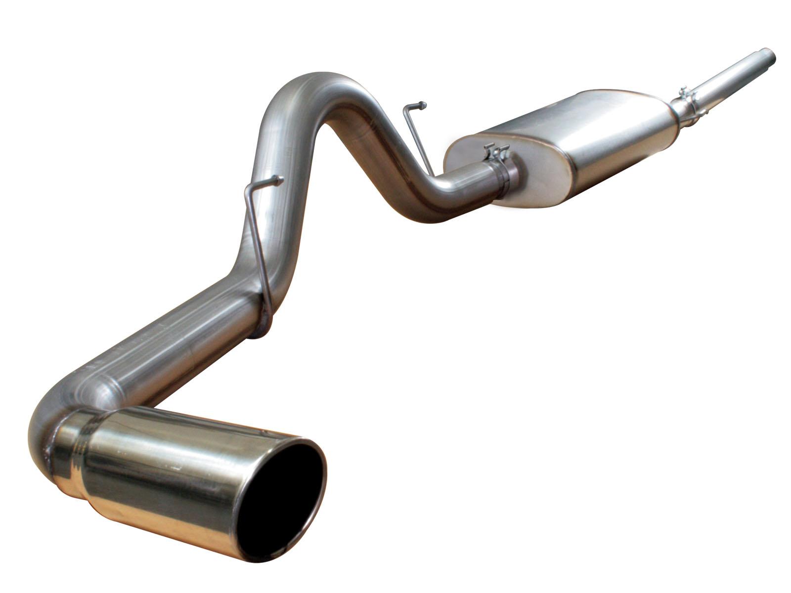 AFE MACH Force-Xp 3 IN 409 Stainless Steel Cat-Back Exhaust System (2004-2008 F-150) - 49-43011