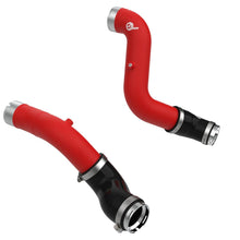 AFE BladeRunner 2-1/2 IN & 3 IN Aluminum Hot and Cold Charge Pipe Kit Red (2023-2025 Colorado , Canyon) - 46-20744-R