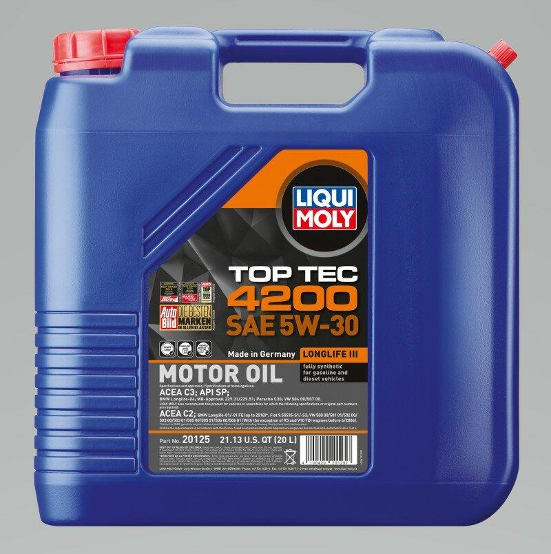 LIQUI MOLY Top Tec 4200 5W-30 - 20 Liter - 20125