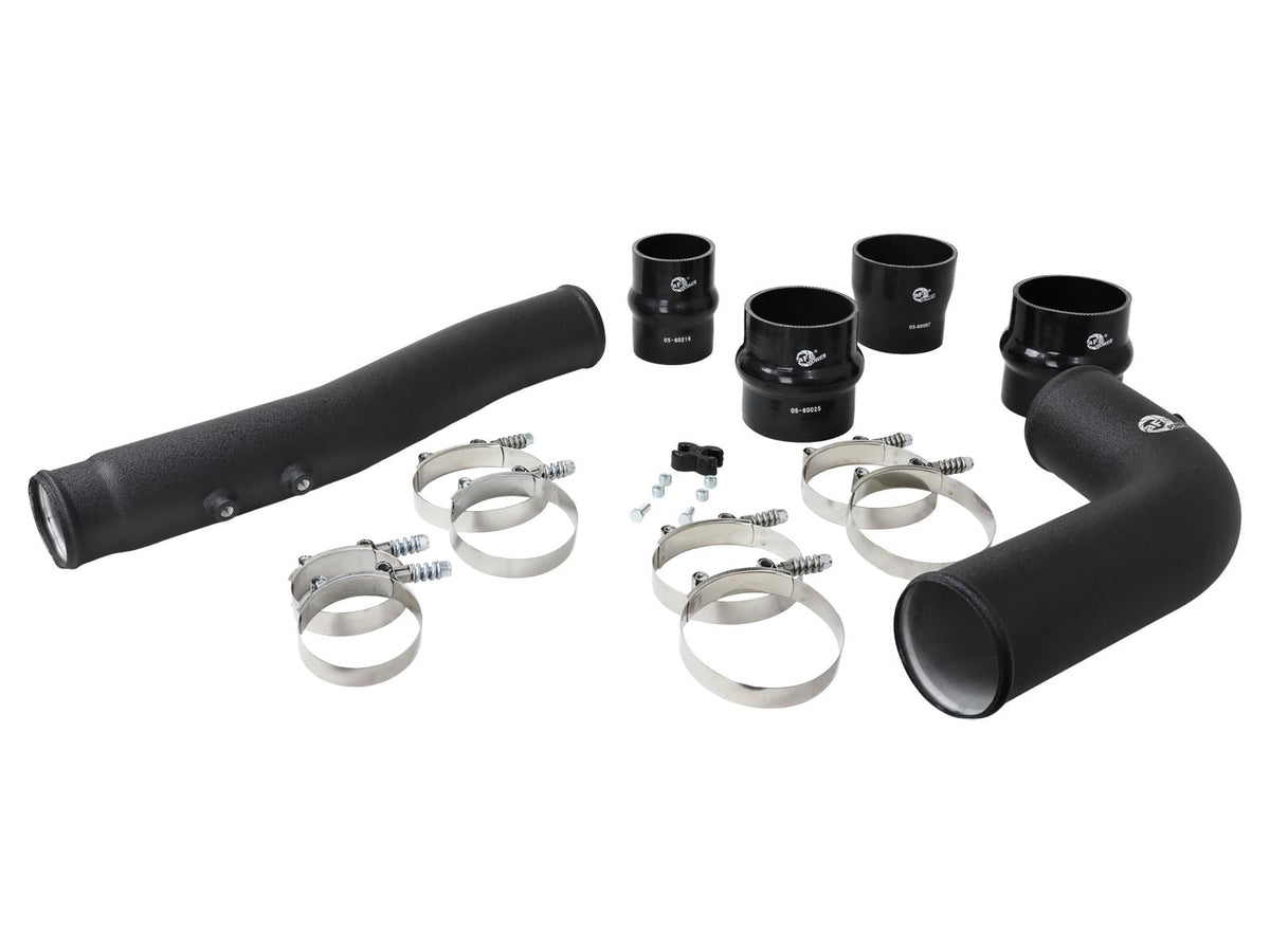AFE BladeRunner GT Series Intercooler Kit w/ Tubes Black (2010-2011 2500, 3500, Ram 2500, Ram 3500) - 46-20082