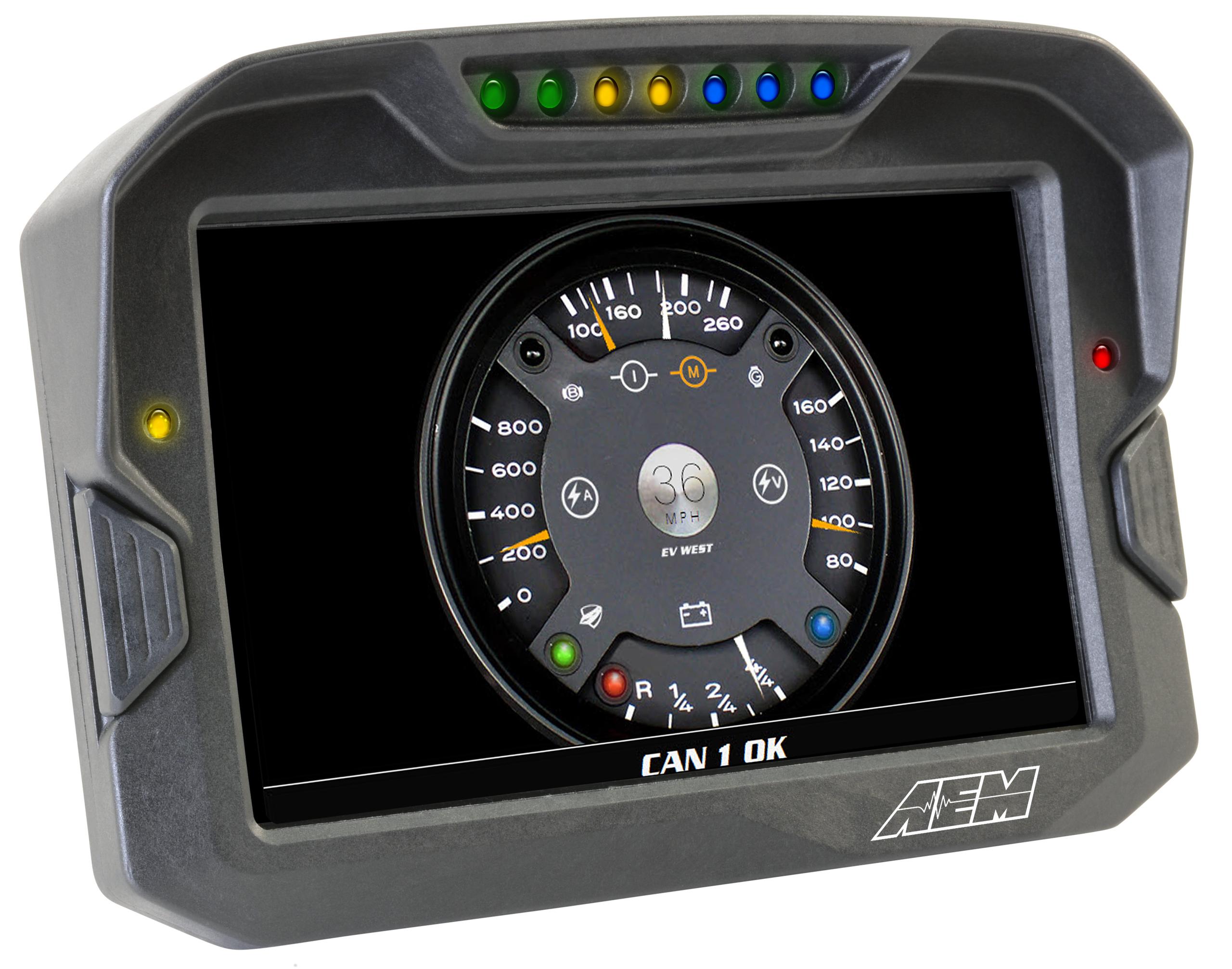 AEM Display Kit, CD-7LG Carbon - 30-5703