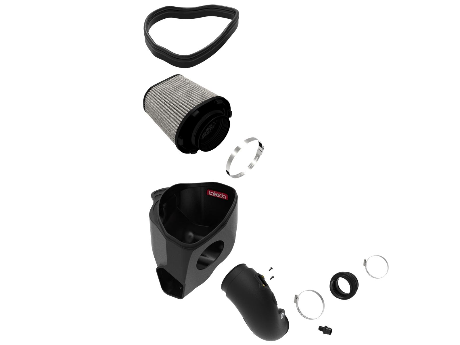 aFe Takeda Stage-2 Cold Air Intake System w/ Pro DRY S Filter (2020-2022 Toyota GR Supra 3.0L) - 56-10015D