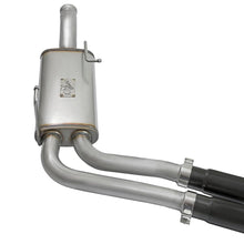 AFE Rebel Series 3 IN to 2-1/2 IN 409 Stainless Steel Cat-Back Exhaust w/Black Tip - 49-44070-B