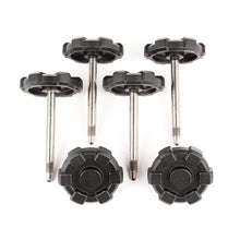 Rugged Ridge Elite Door Surround Knobs; 07-18 Jeep Wrangler Jk 4 Door - 13510.14