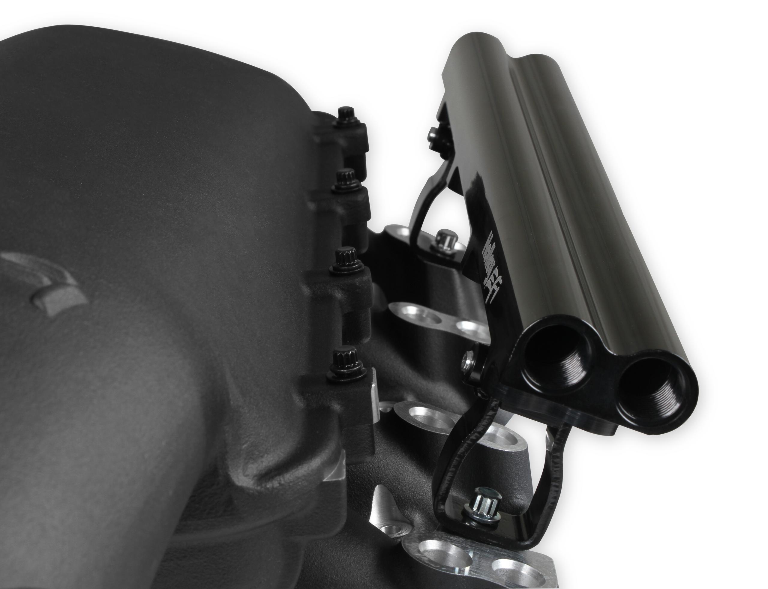 Holley EFI Lo-Ram Intake Manifold Base - 300-683BK