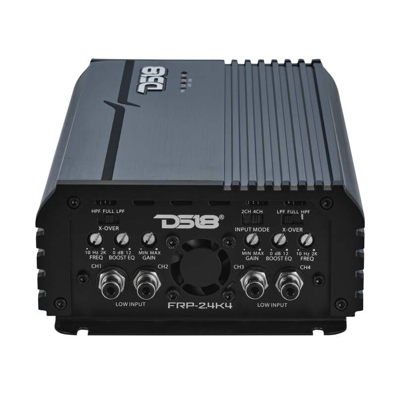 DS18 4-Channel Class-D Amp Stereo Full-Range 4 x 250 W RMS at4 ohm 4- Titanium