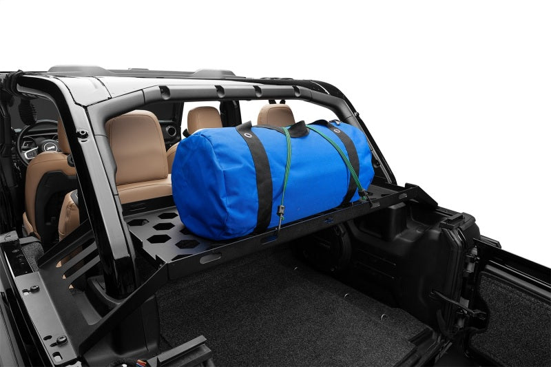 Rugged Ridge Interior Storage Rack;Black;Jeep - 13551.41