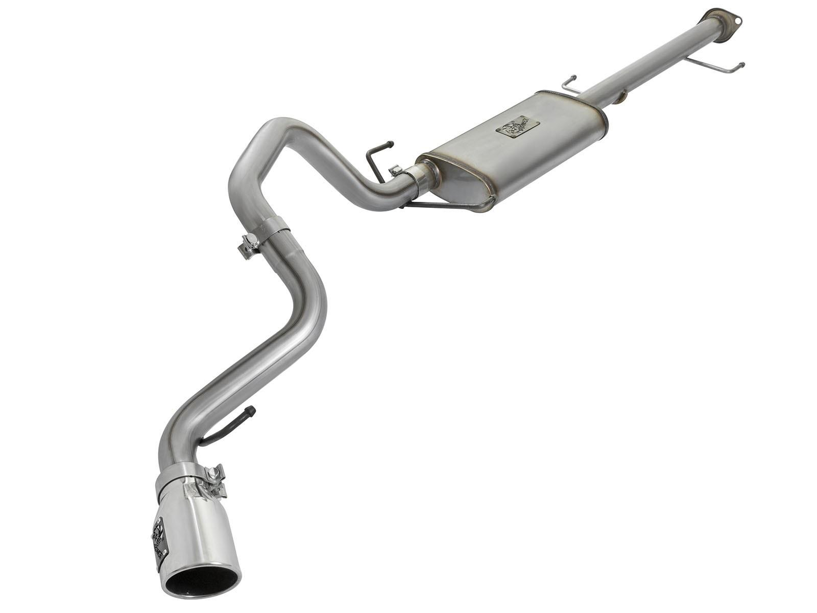 AFE MACH Force-Xp 2-1/2in 409 Stainless Steel Cat-Back Exhaust w/Polished Tip (2007-2014 FJ Cruiser) - 49-46027-P