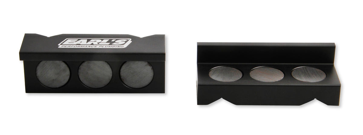 Earls Vice Jaw - Bagged Packaging - 4 In. - Black Aluminum - 1004ERL