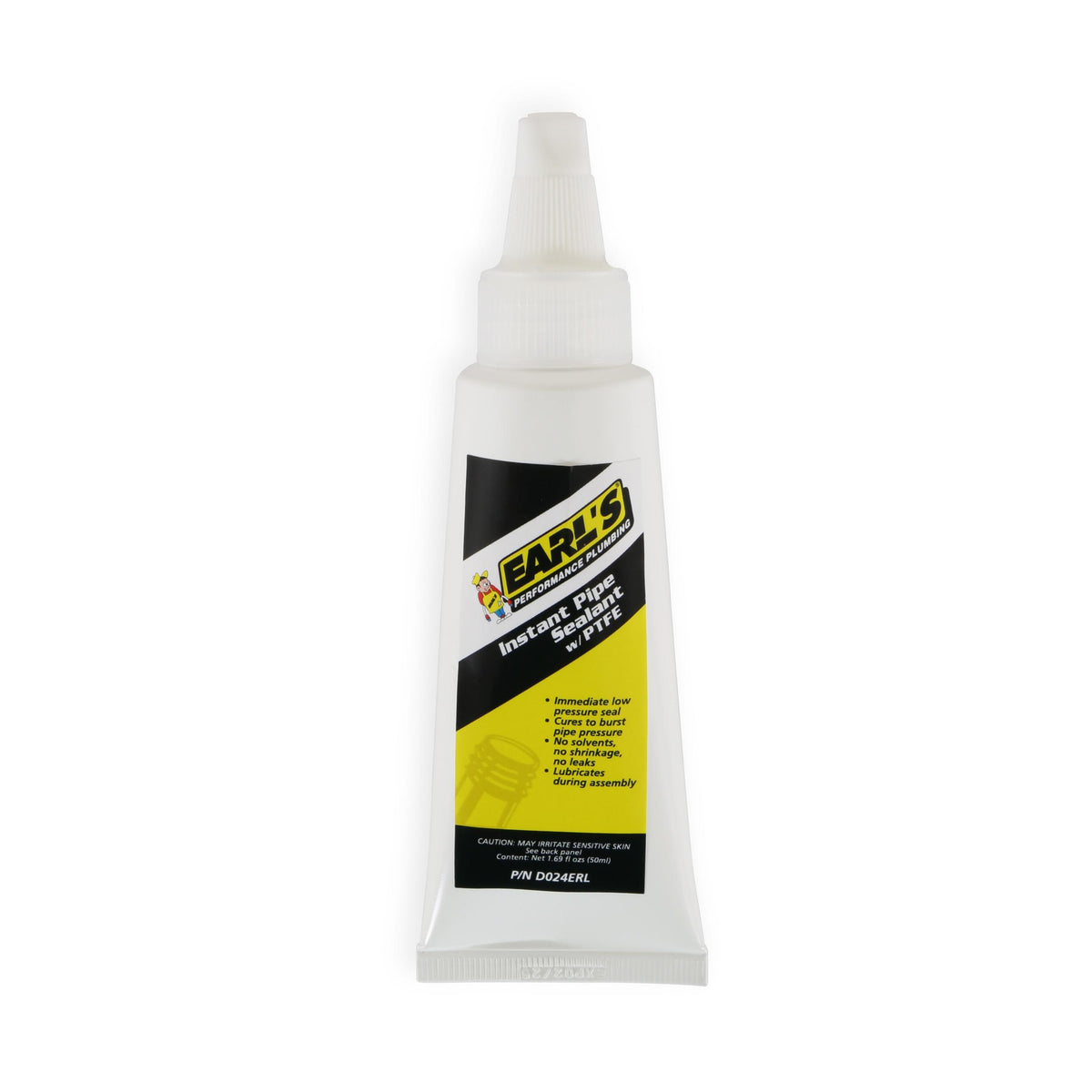 Earls Instant Pipe Sealant - Bagged Packaging - 50ml Tube - D024ERL
