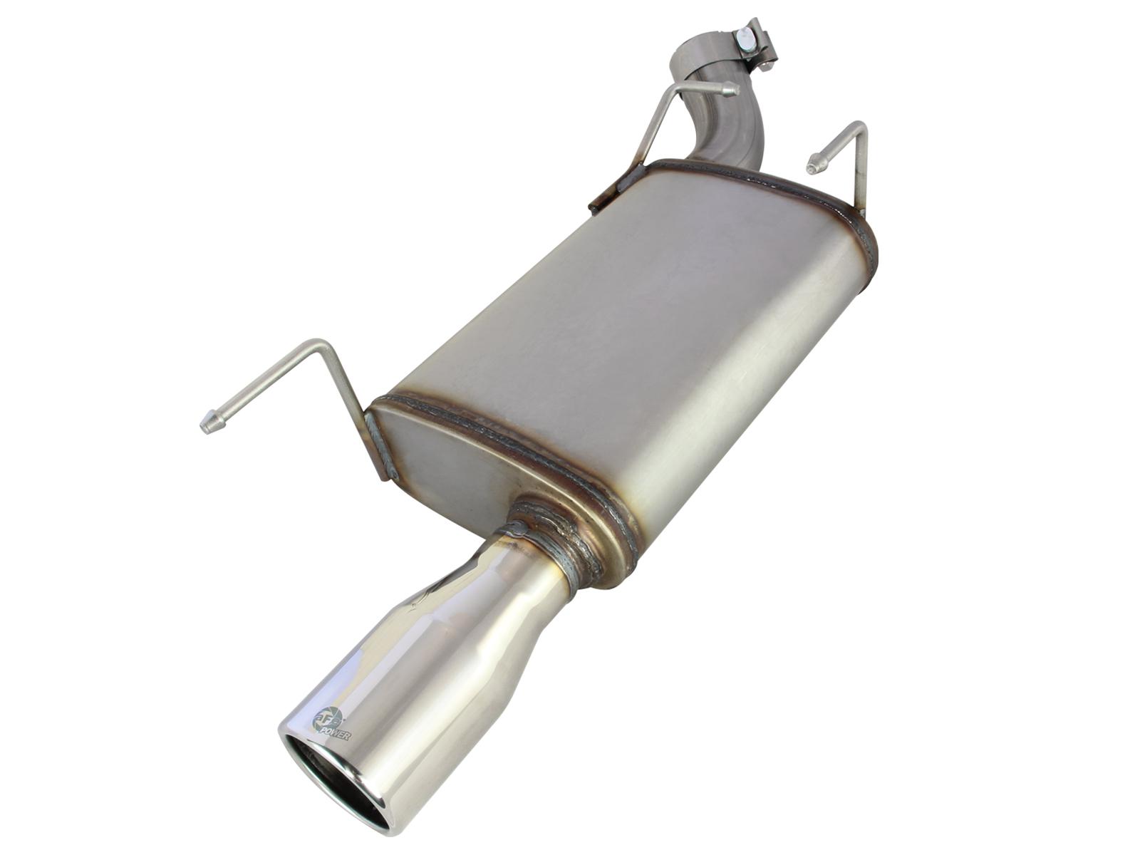 AFE Axle-Back Exhaust System (2005-2009 Ford Mustang V6-4.0L) - 49-43048