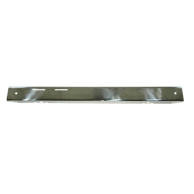 Rugged Ridge Bumper Overlay Front Stainless Steel; 76-86 Jeep Cj - 11109.01