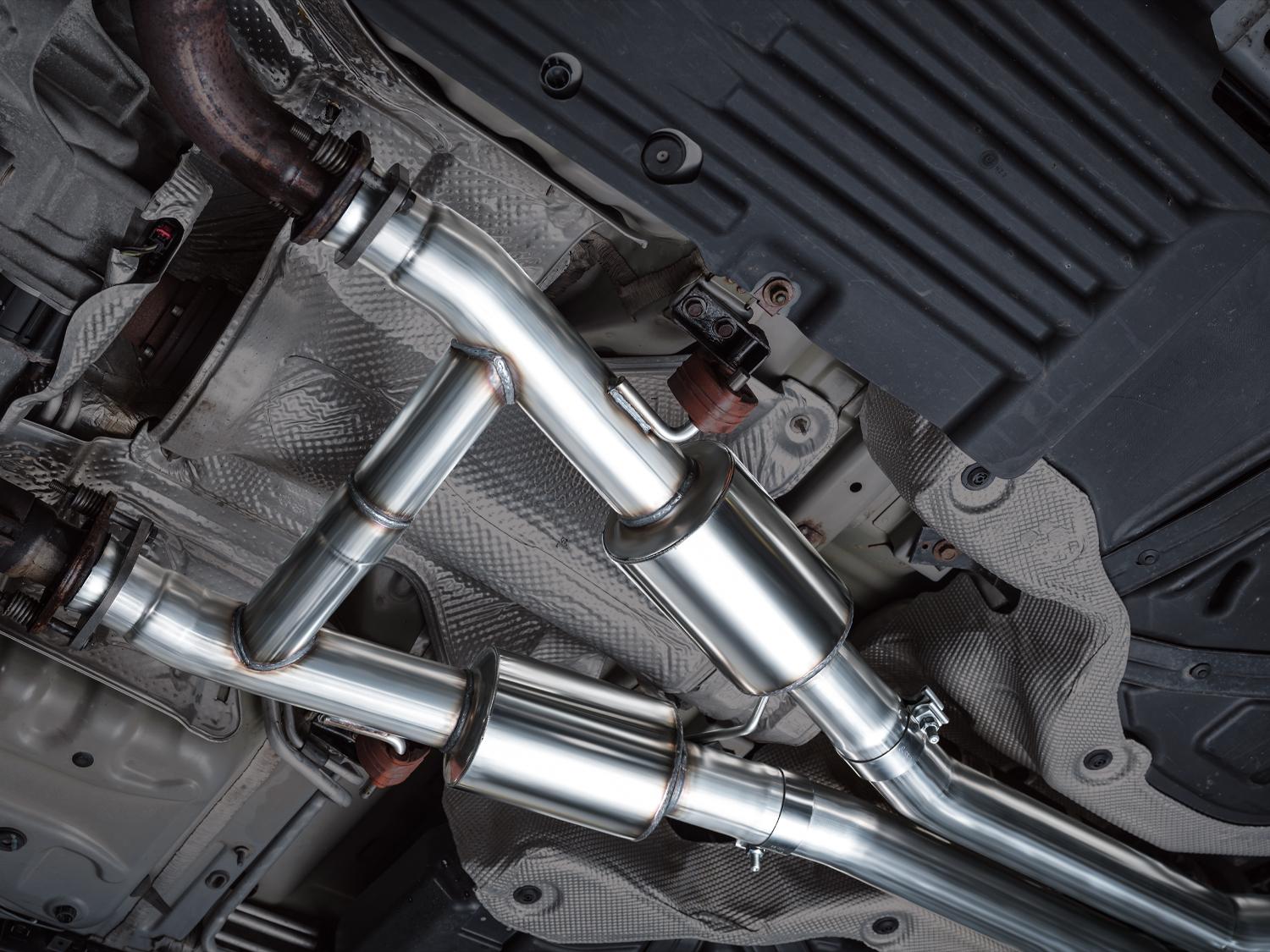 AWE Track Edition Exhaust - Chrome Silver Tips (2011-2024 Dodge Durango 5.7L) - 3020-32575