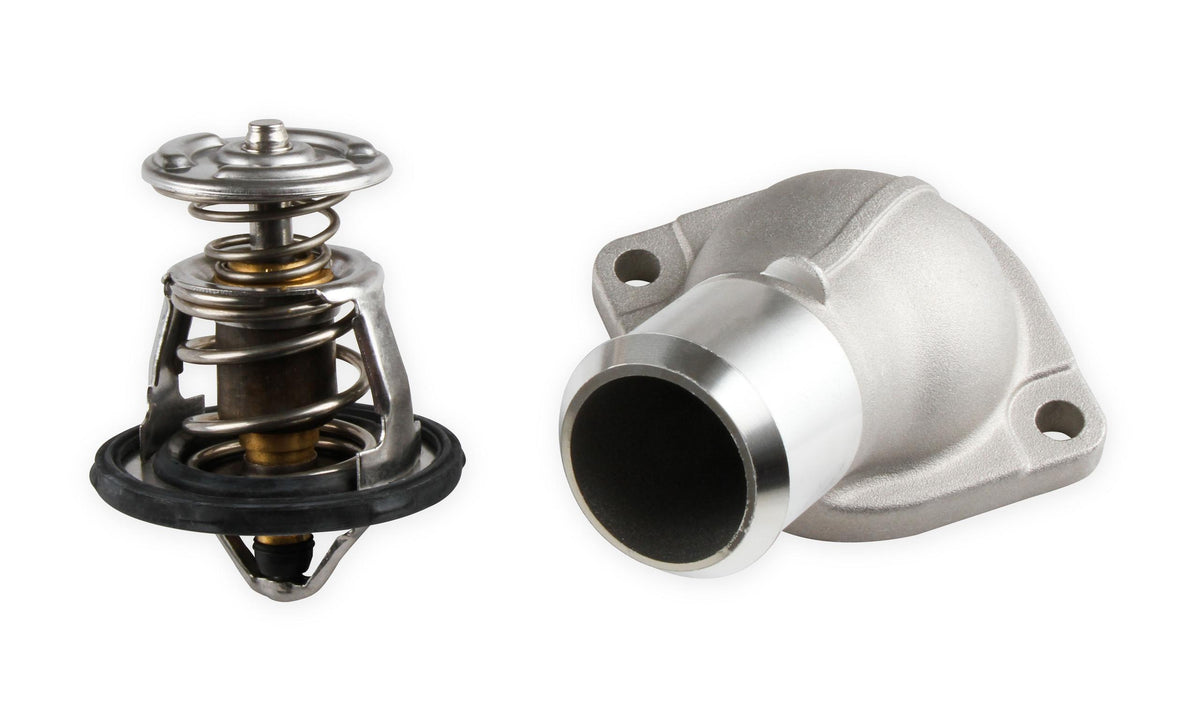Holley REPLACEMENT THERMOSTAT AND HOUSING.  - 97-169