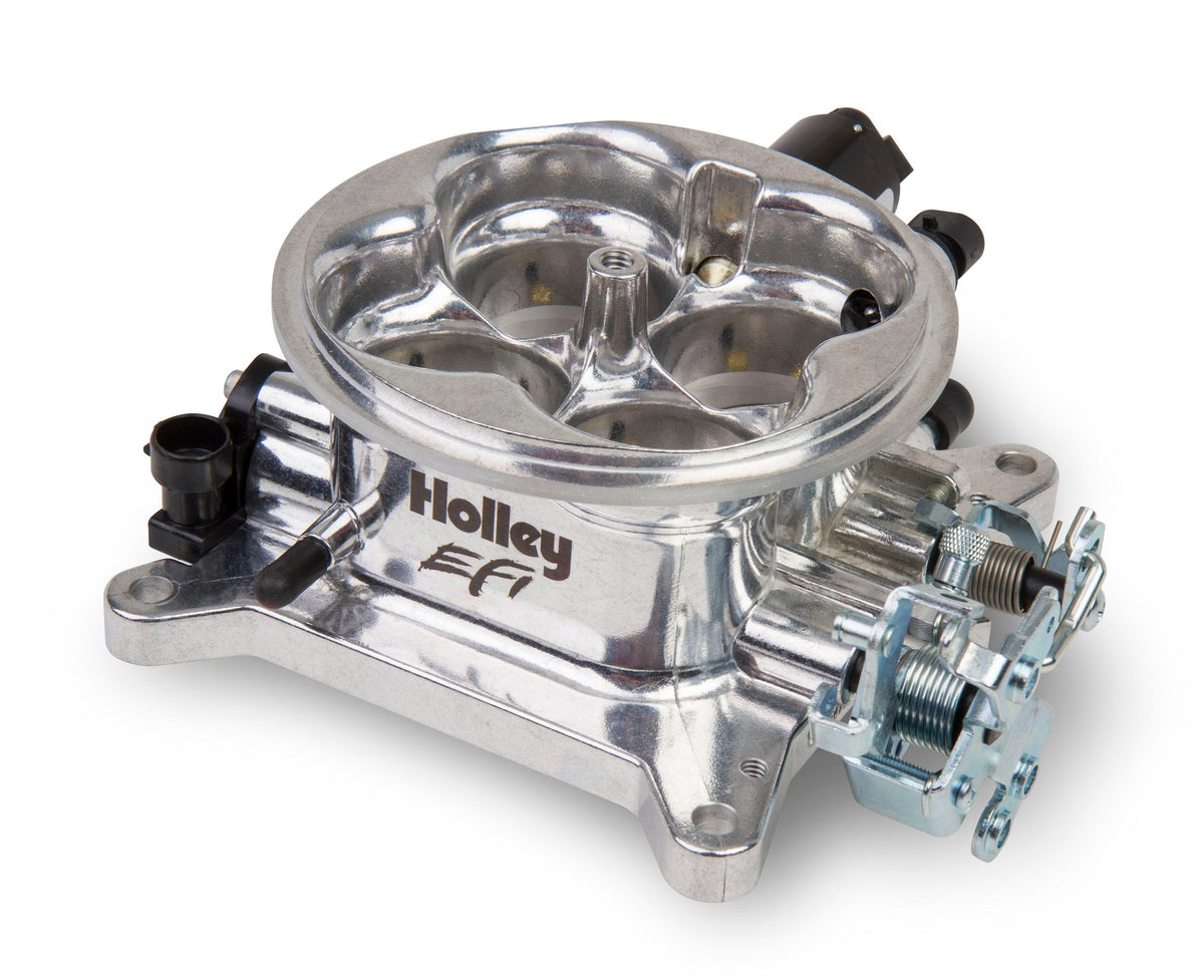 Holley Efi 112-588 Mpfi Throttle Body - Polished