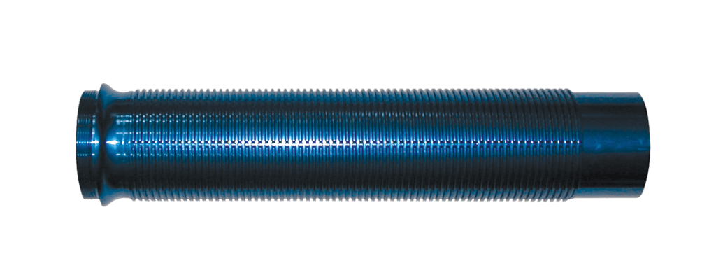 AFCO Reserve Tube Large Body Twin Tube 5 Inch Blue Aluminum AFCO - 550010075