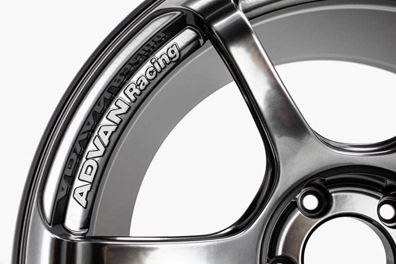 ADVAN RACING RG-4 17X8.0 +37 5-114.3 RACING HYPER BLACK & RING - YA47G37EHBR
