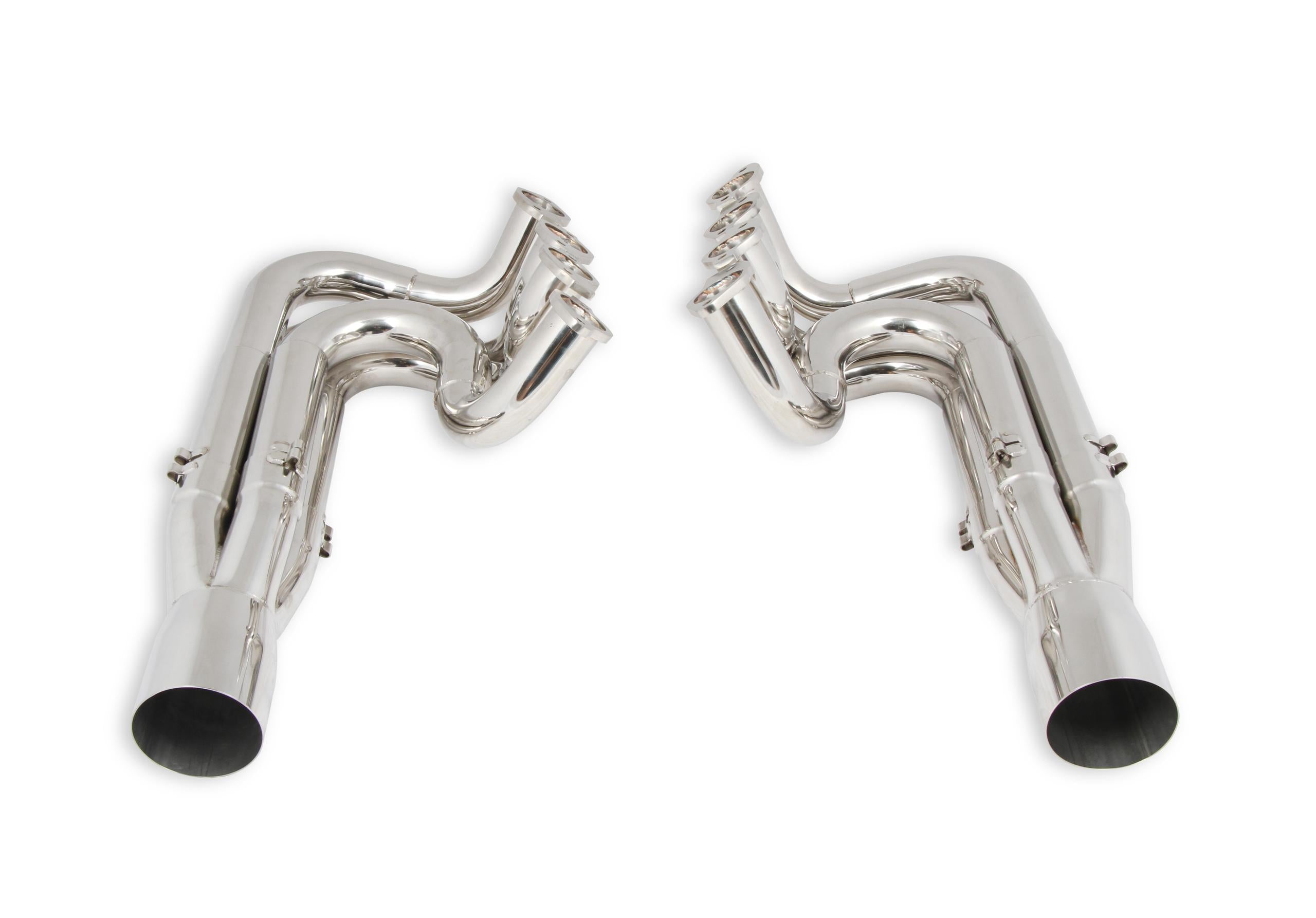 Hooker 3-Step Drag Headers - Polished (Big Block Chevy) - 2502-2HKR