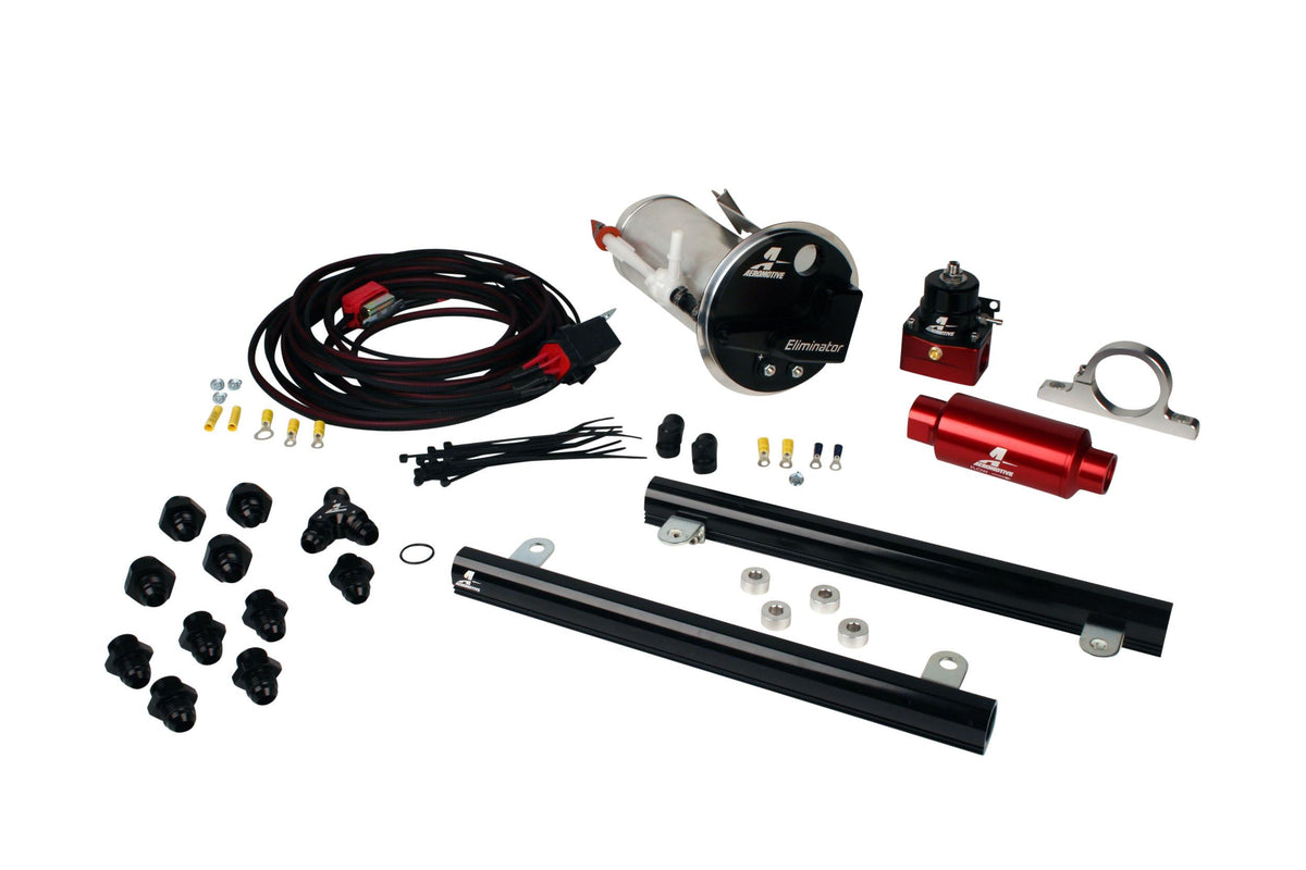 Aeromotive 17330 05-09 Mustang GT Stealth Eliminator Race System with 5.4L CJ Fuel Rails