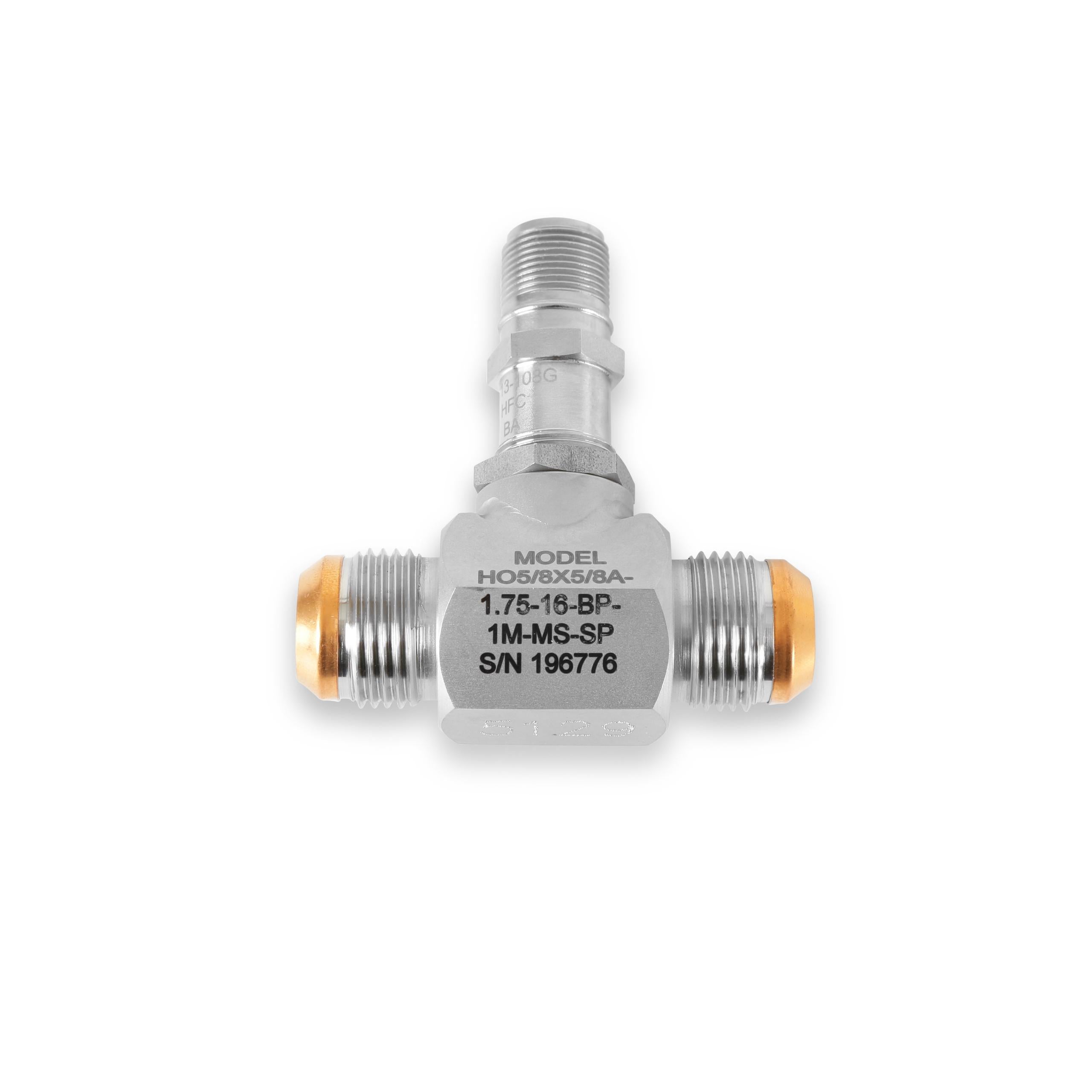 Racepak STAINLESS FLOW METER - 800-FM-AN10-SS