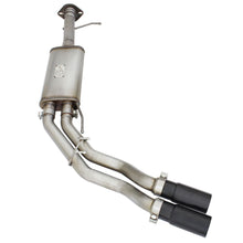 AFE Rebel Series 3 IN to 2-1/2 IN 409 Stainless Steel Cat-Back Exhaust w/Black Tip (2010-2014 F-150, F-150, F-150) - 49-43071-B