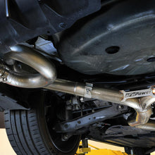 AFE Takeda 3 IN to 2-1/4 IN 304 Stainless Steel Cat-Back Exhaust w/ Black Tip (2015-2021 WRX , WRX STI) - 49-36810-C