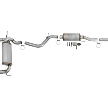 AFE Rebel Series 2-1/2 IN 409 Stainless Steel Cat-Back Exhaust w/ Polished Tips - 49-48062-P