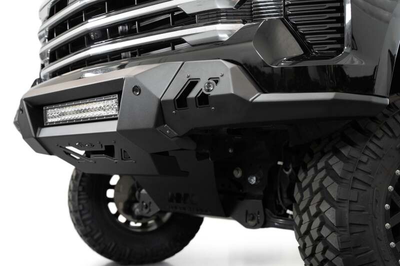 Addictive Desert Designs 2022-2025 Chevrolet Silverado 1500 Black Label Front Bumper - F140300010103