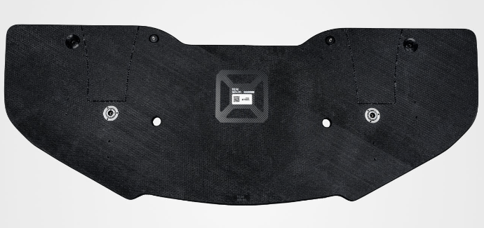 Triple Seven Chassis Mounted Carbon Splitter (2015-2023 Mustang)