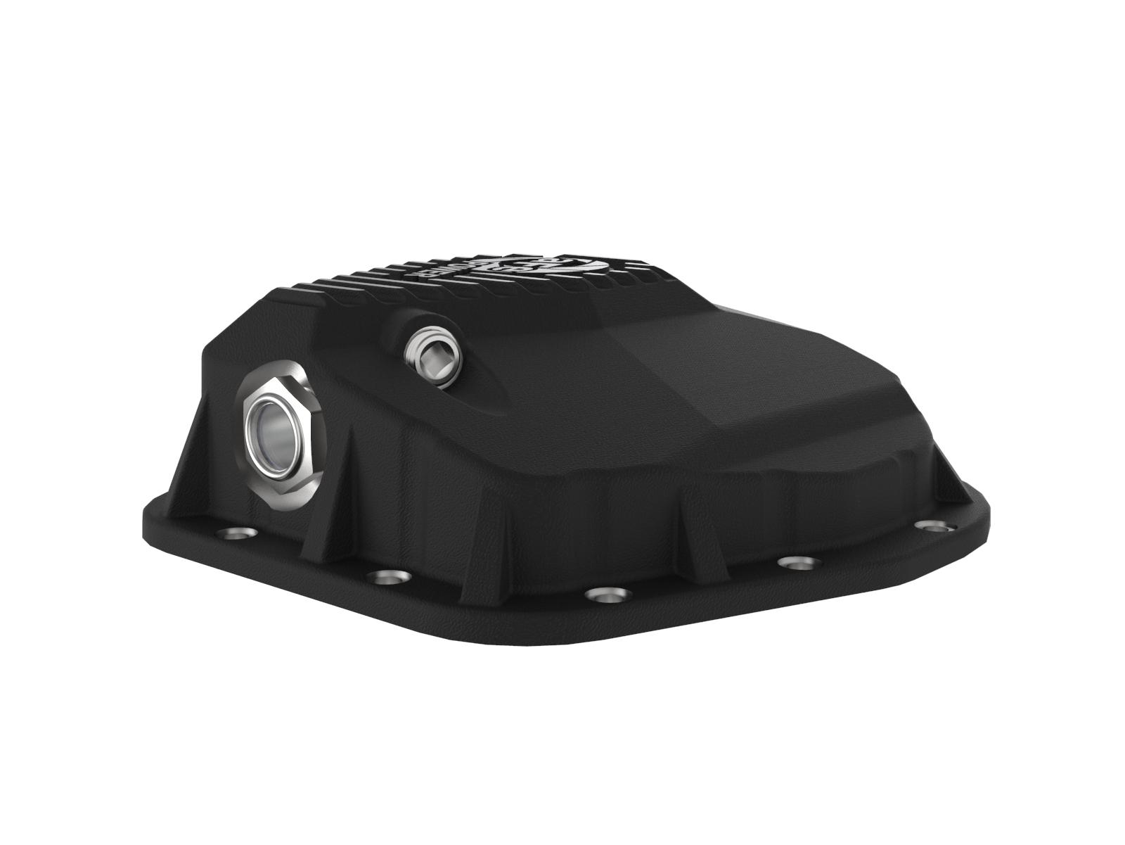 aFe Pro Series Rear Differential Cover - Black w/ Machined Fins (1997-2022 Ford F-150 / Raptor) -  46-71320B