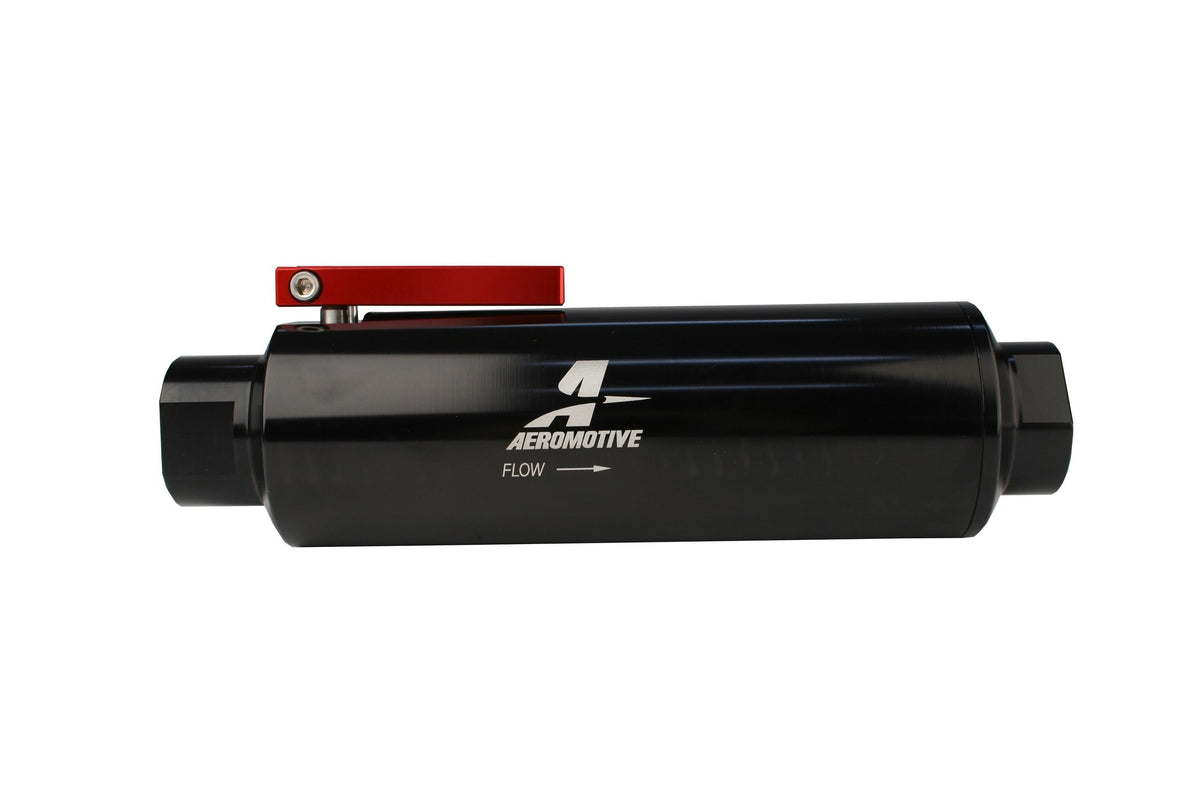 Aeromotive Orb-12 Shutoff Valve Fuel Filter - 12332