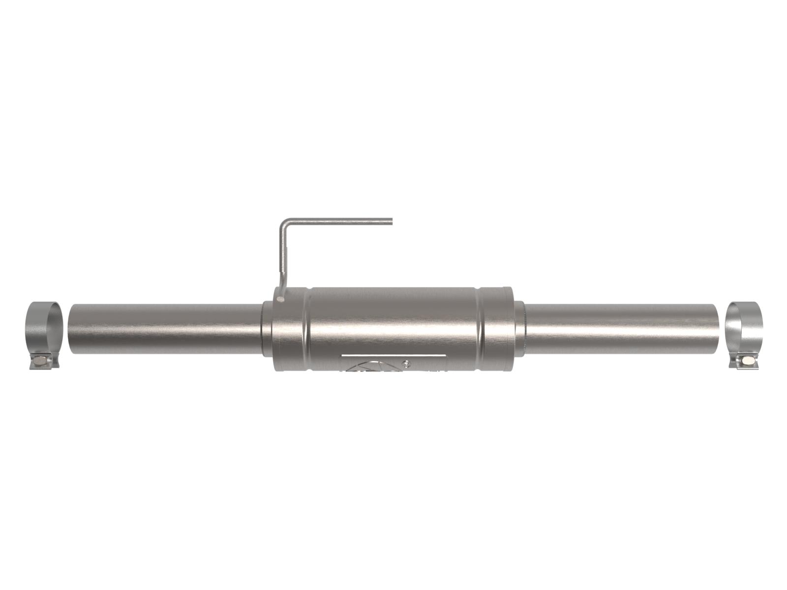 AFE Vulcan Series 304 Stainless Steel Muffler Upgrade Pipe (Fits aFe POWER Exhaust Systems) - 49C38097