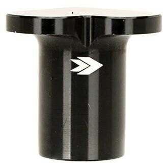 NRG Drift Button- Heart Shape Honda Black - DB-H003BK