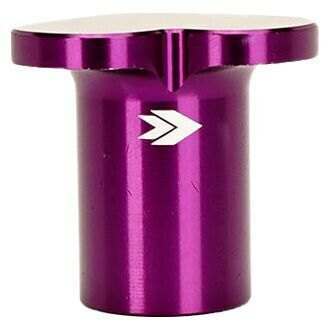 NRG Drift Button- Heart Shape Honda Purple - DB-H003PP