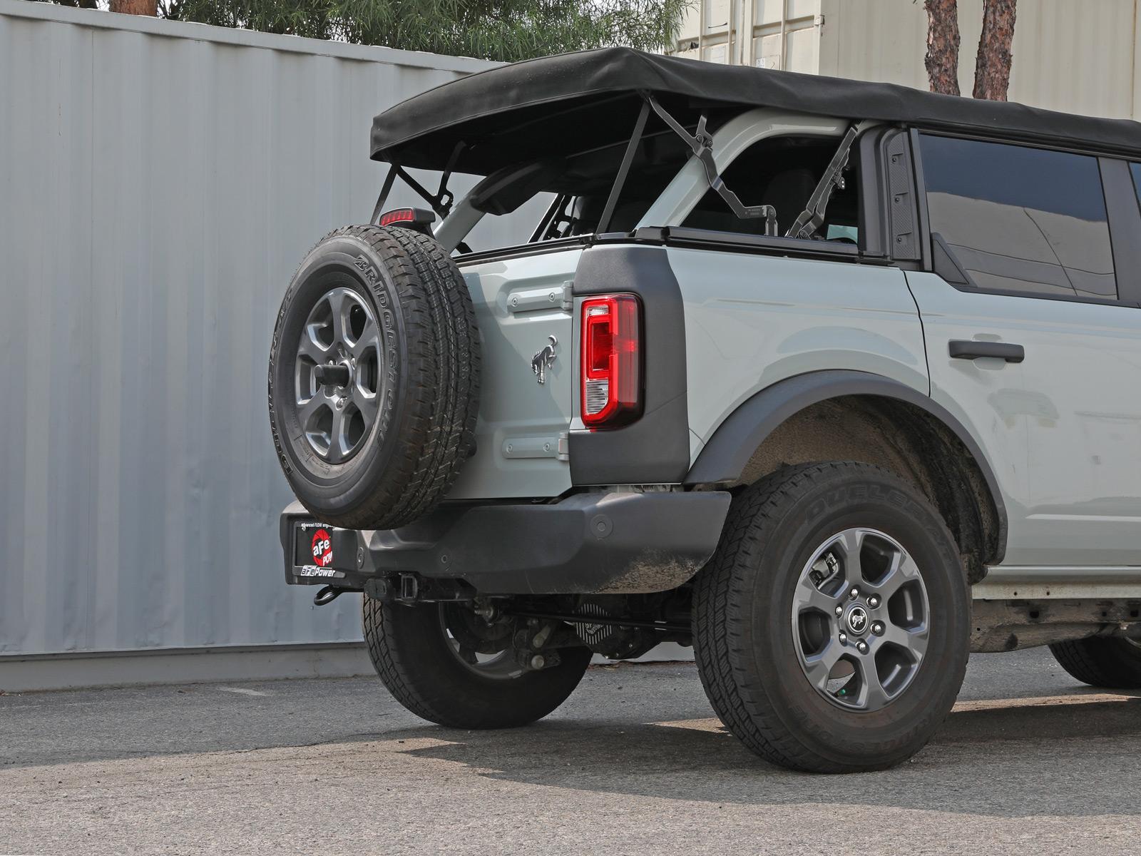 AFE 49-43135 Apollo GT Series 3" 409 Stainless Steel Cat-Back Exhaust System (2021-2025 Bronco)