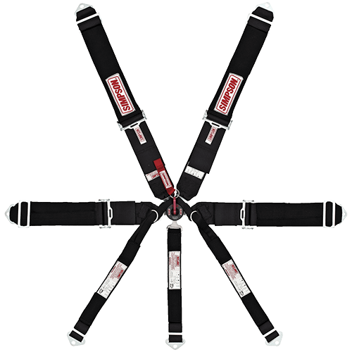 Simpson Racing Drag Camlock Harness - 29115BK